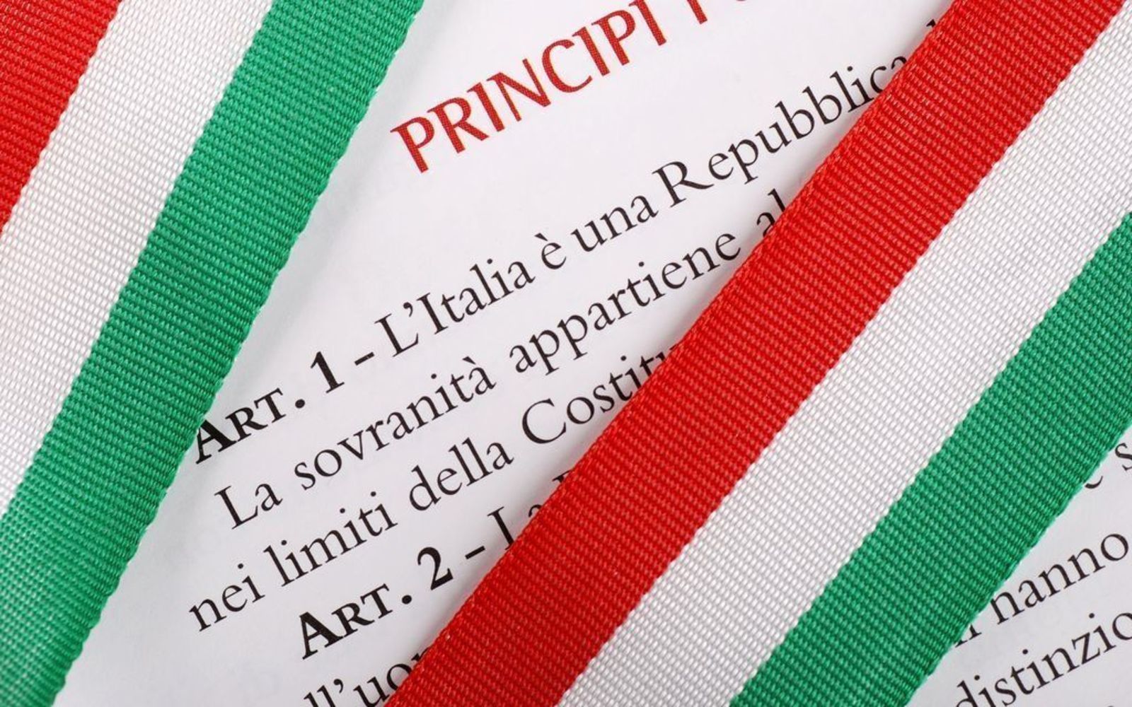 Costituzione Italiana Costituzione della Repubblica Italiana